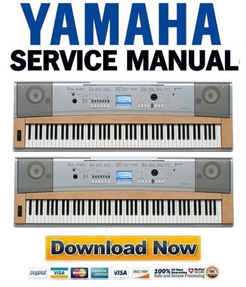 Yamaha DGX-620 + YPG-625 Manual de Servicio - Descargar Técn...